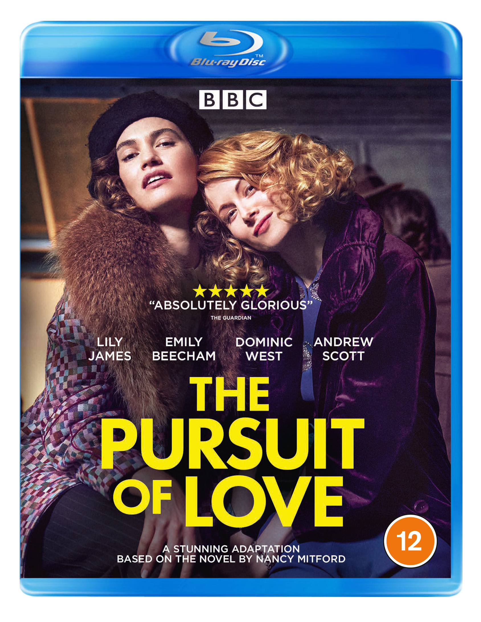 The Pursuit of Love (Blu-ray) Emily Beecham Freddie Fox Shazad Latif Lily James