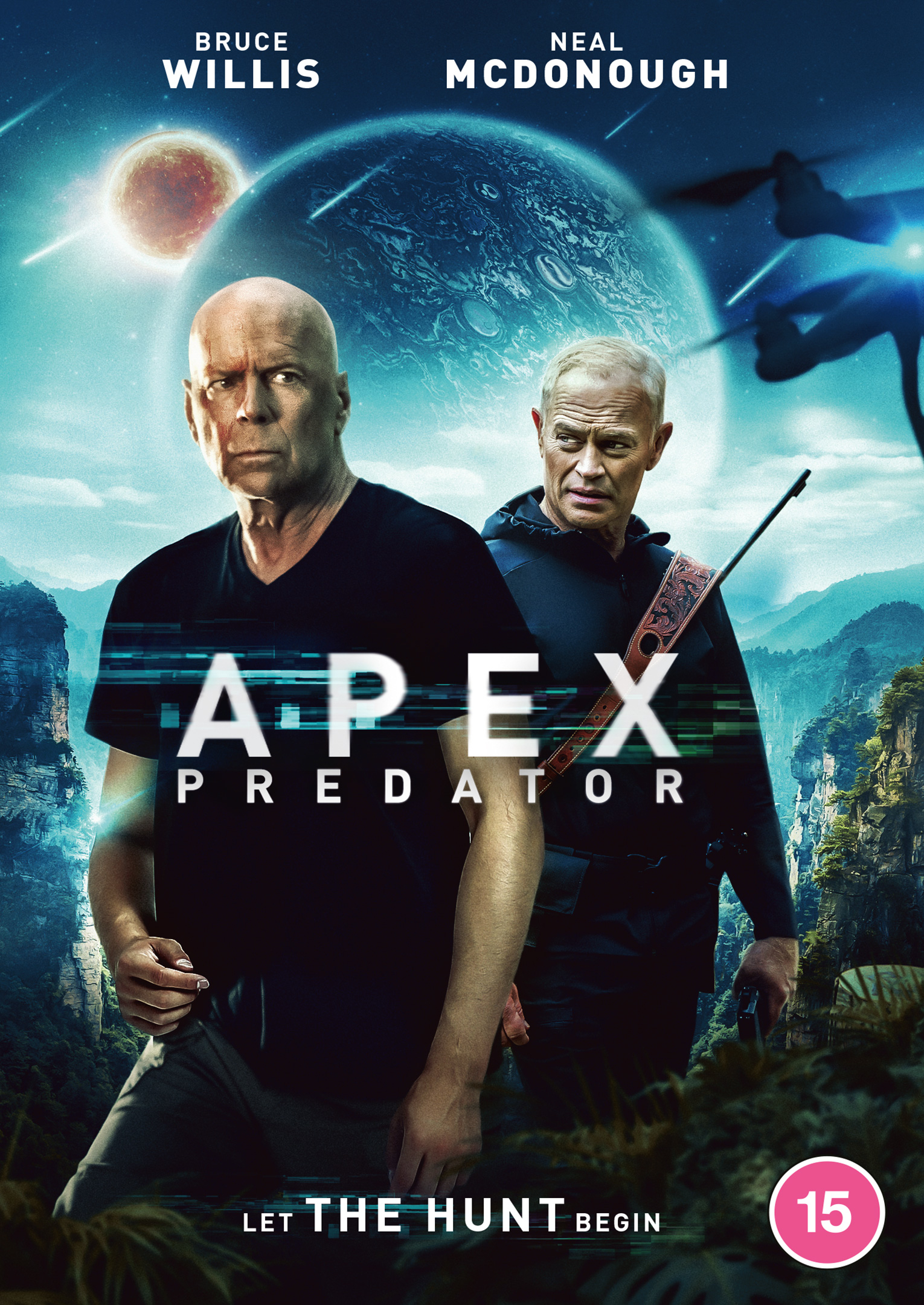 Apex Predator (DVD) Corey Large Alexia Fast Megan Peta Hill Bruce Willis