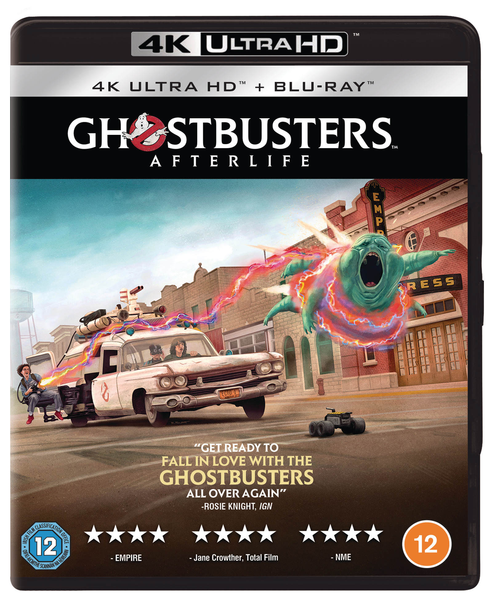 Ghostbusters: Afterlife (4K UHD Blu-ray) Carrie Coon Mckenna Grace Finn Wolfhard