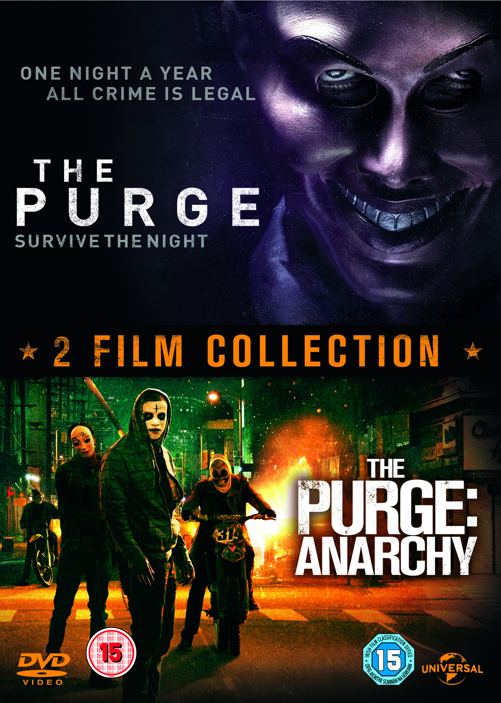 The Purge/The Purge: Anarchy (DVD)