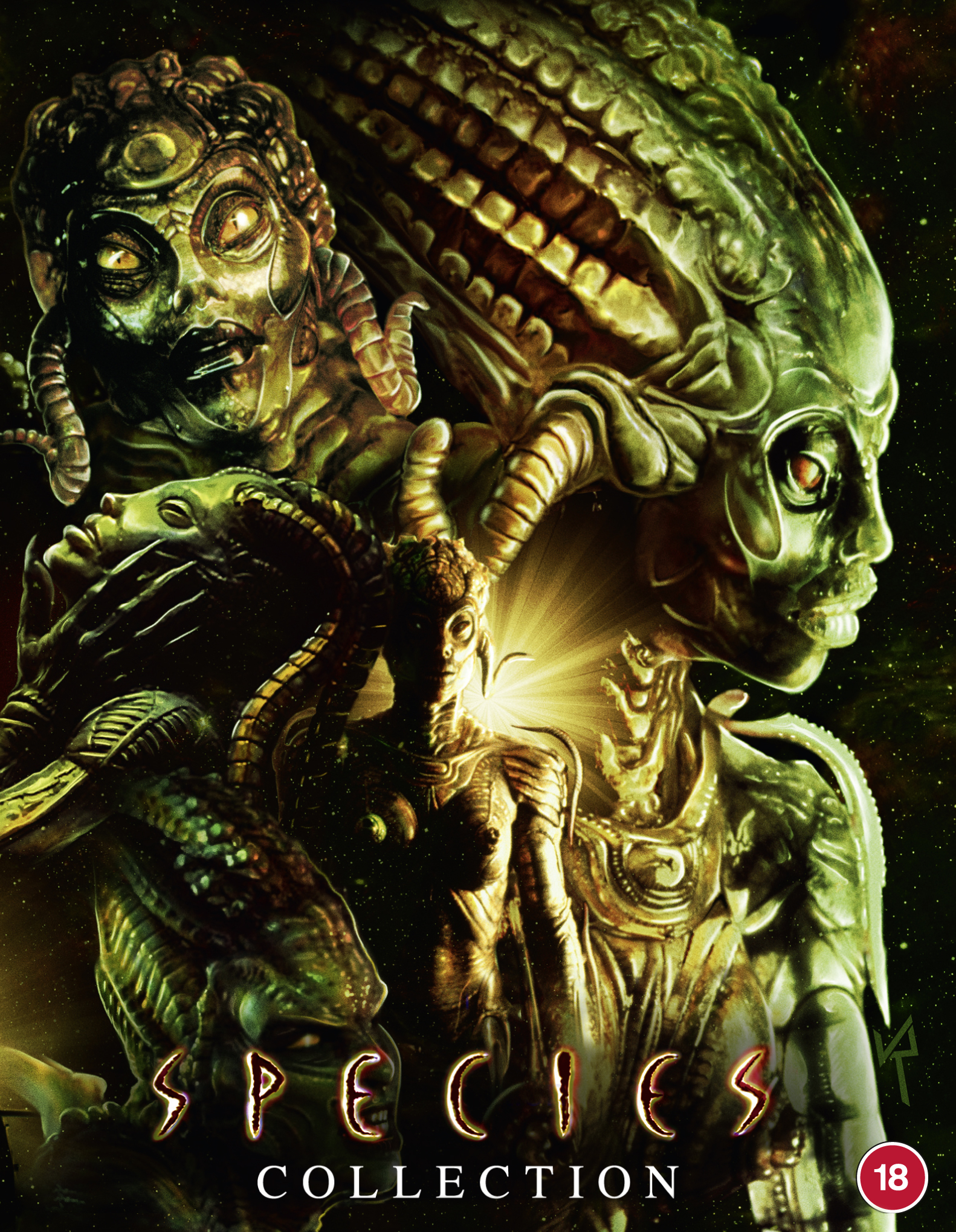 Species Collection 1-4 - Deluxe Collector's Edition (Blu-ray)
