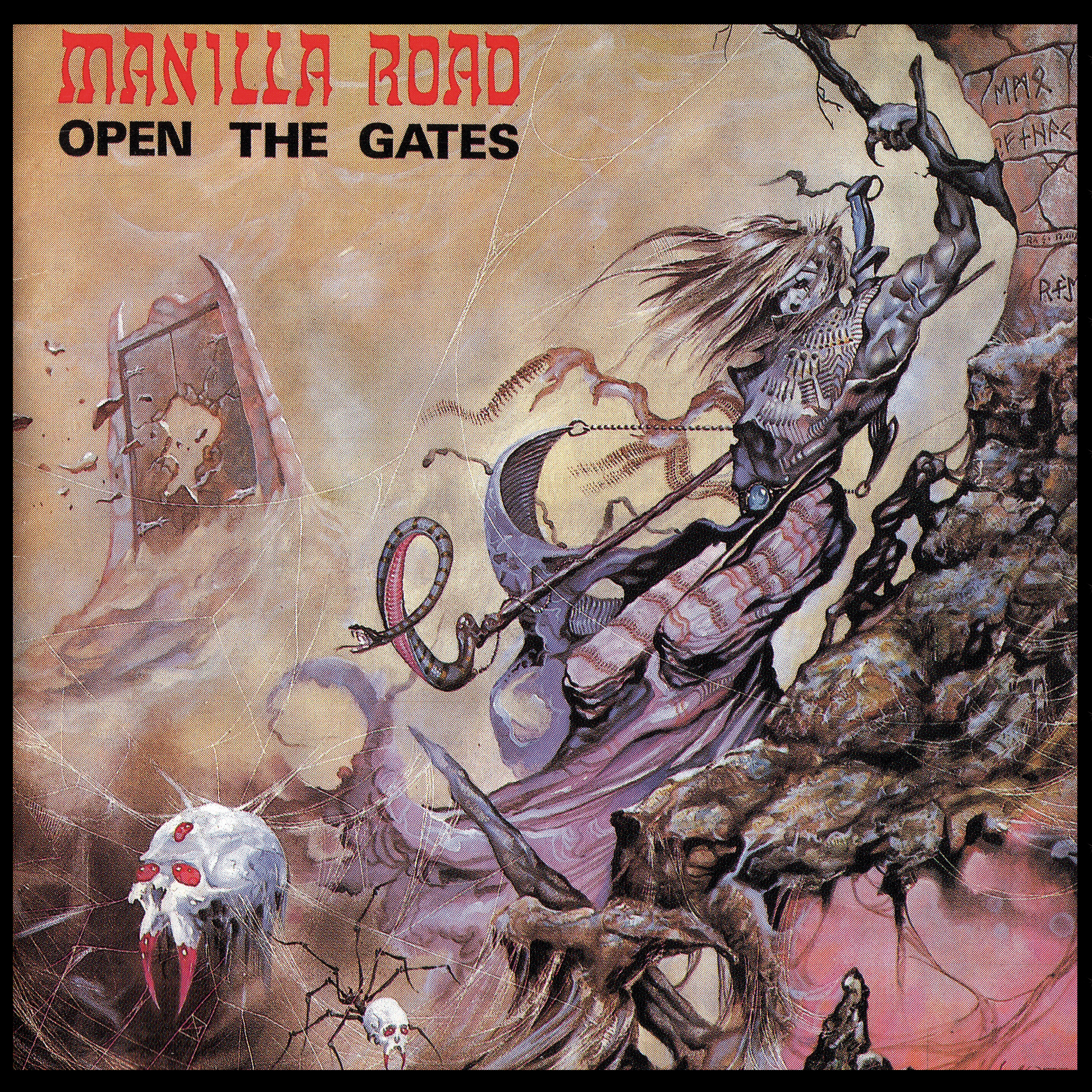 Manilla Road Open the Gates (Vinyl) 12" Album - Afbeelding 1 van 1