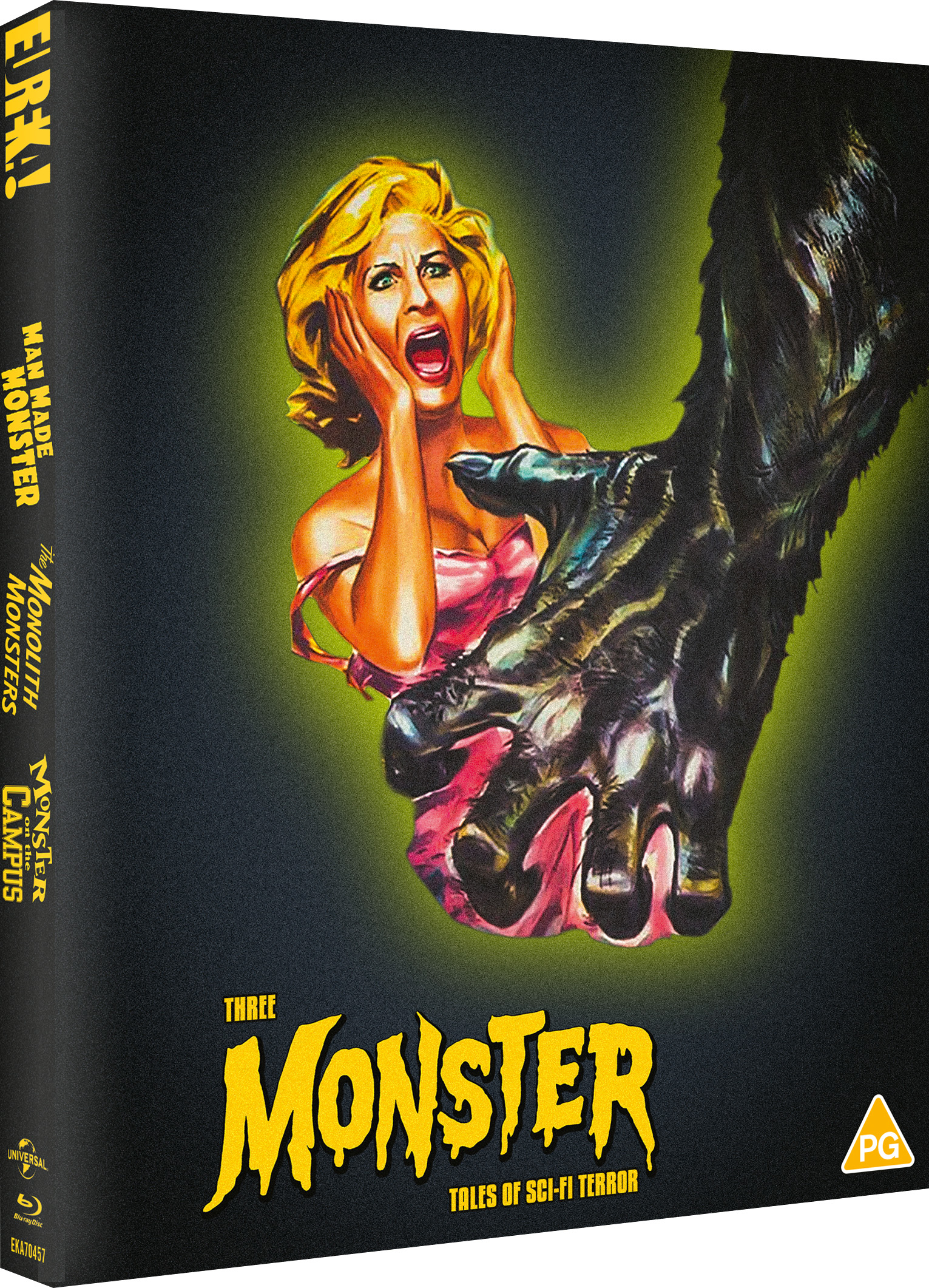 Three Monster Tales of Sci-fi Terror (Blu-ray)