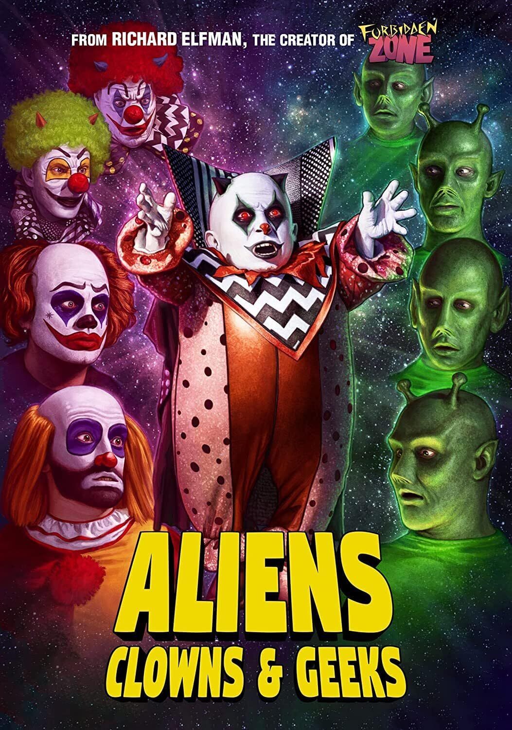 Aliens Clowns & Geeks (Blu-ray)