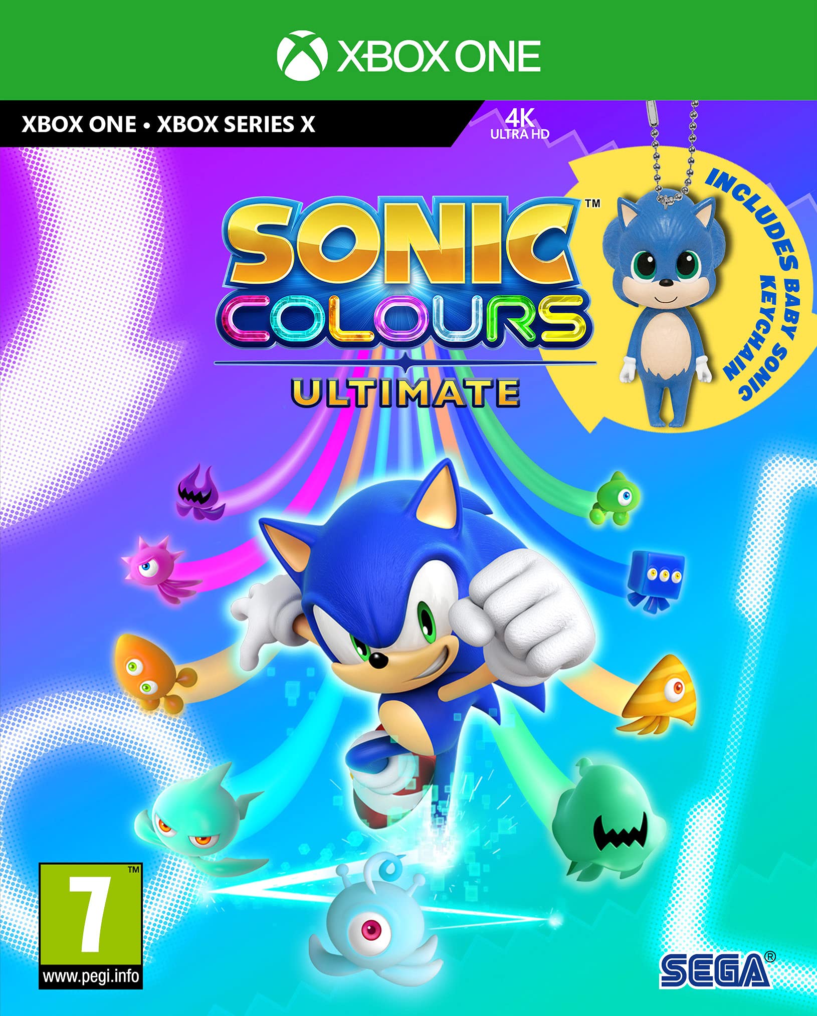 Photos - Game Colours Sonic  Ultimate with Baby Sonic Keychain (Exclusive to Amazon.co.UK 