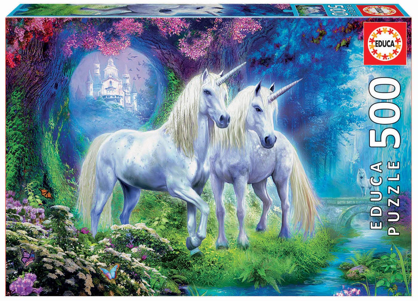 Educa Borras 17648 76564 500 piece Unicorns in the Forest jigsaw puzzle Multi 4390₽