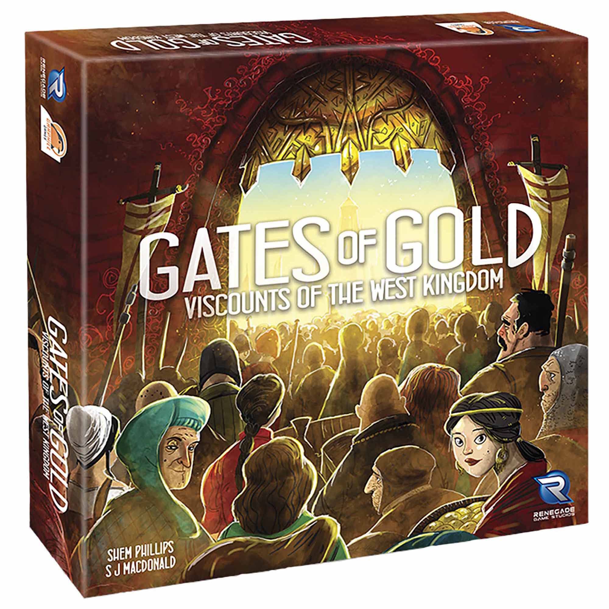 Photos - Jigsaw Puzzle / Mosaic Renegade Game Studios Viscounts of The West Kingdom: Gates of Gold Expansion - Strategy Board Game Ages 14+ RGS02256 