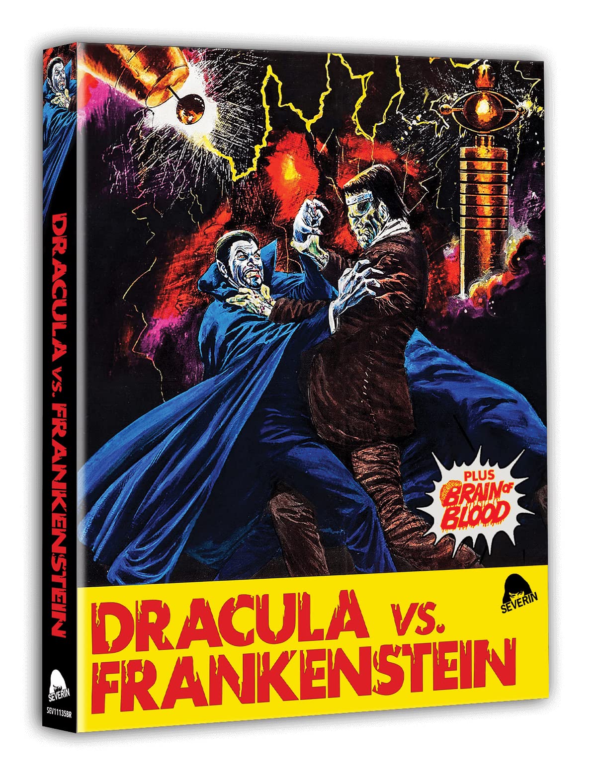 Dracula vs. Frankenstein / Brain of Blood (Blu-ray)