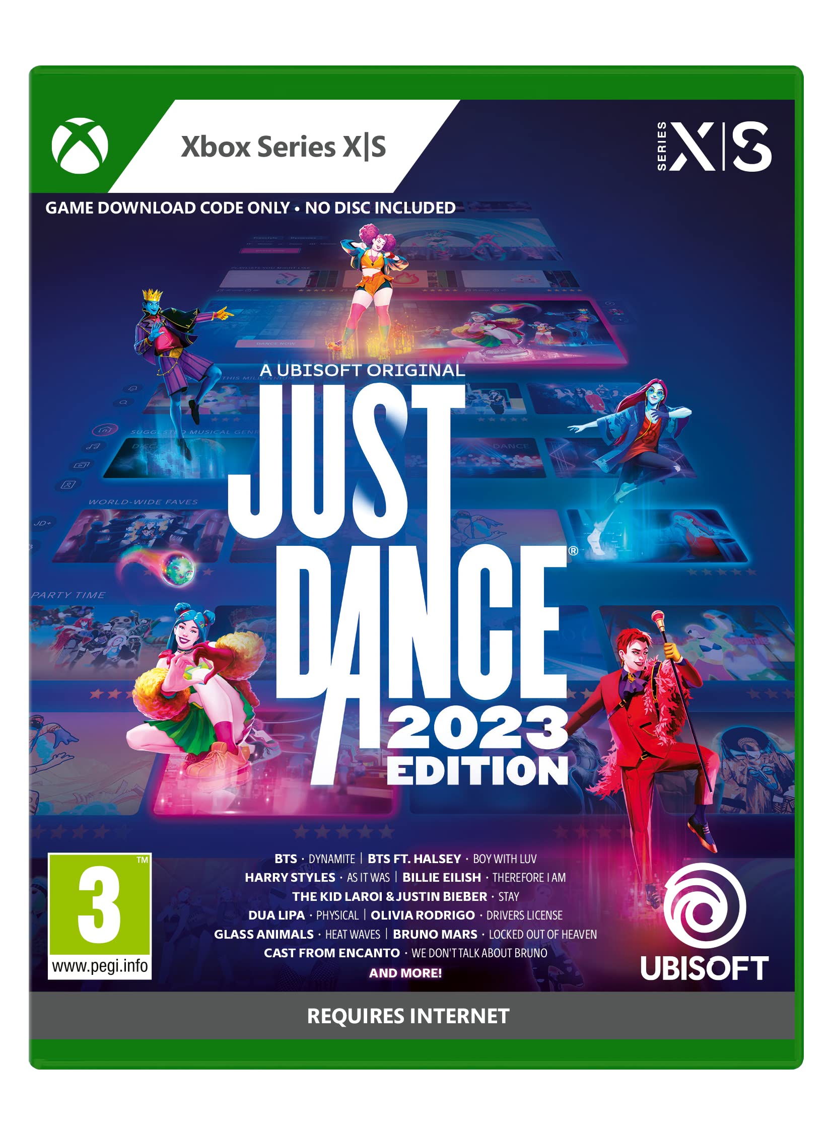 Photos - Game Ubisoft Just Dance  Edition  (Code in Box) Xbox Series X/S Standard Edition  2023(Xbox Series X/S)
