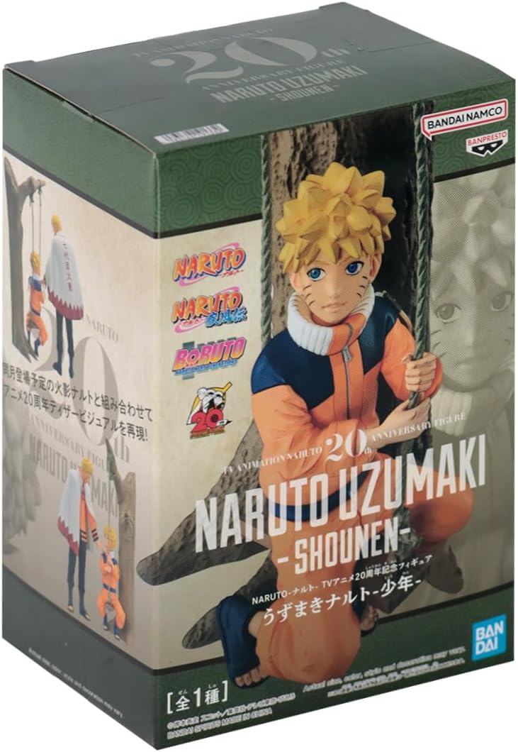 Banpresto Figure Statue UZUMAKI NARUTO Kids 20th Anniversary B (Importación USA) - Imagen 7 de 10