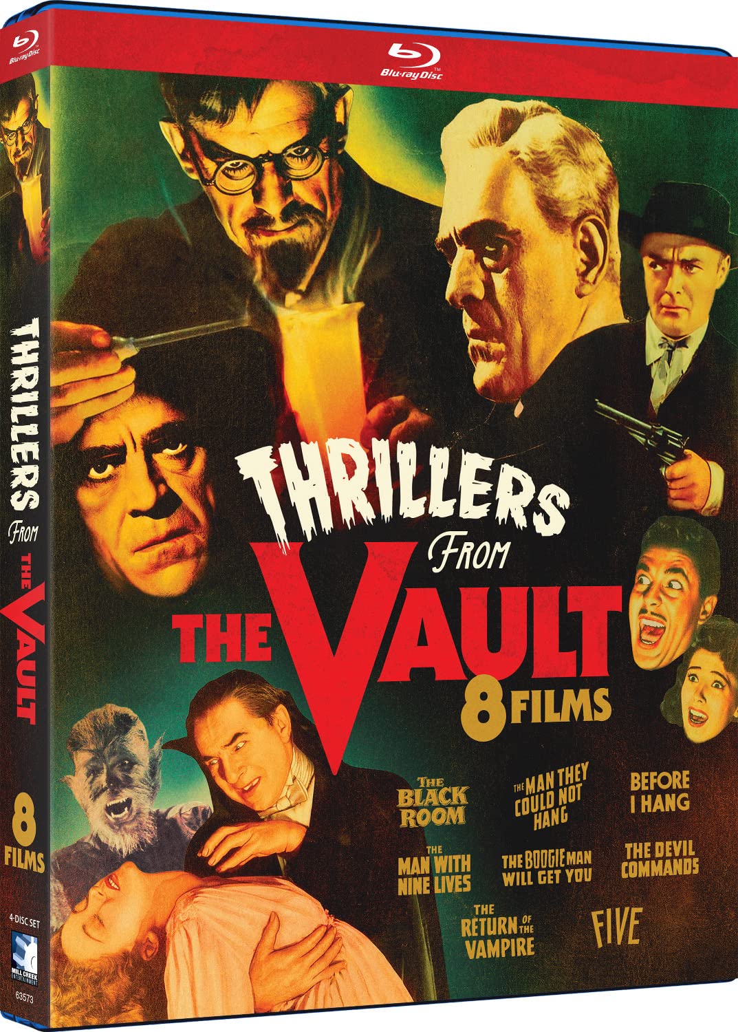 Thrillers From the Vault: 8 Films (Blu-ray)