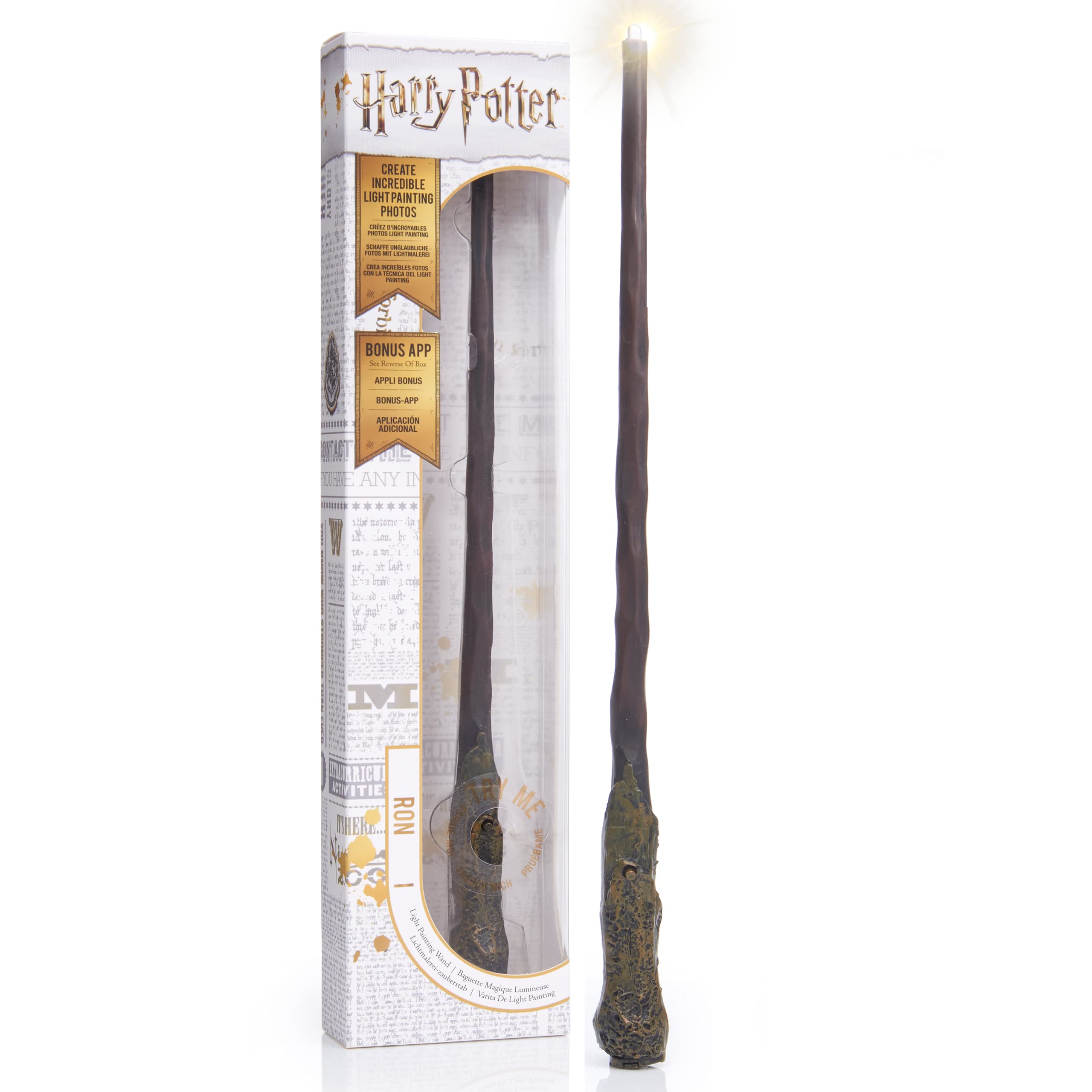 WOW! STUFF Ron Weasley Lumos Wand Light up 14 Inches