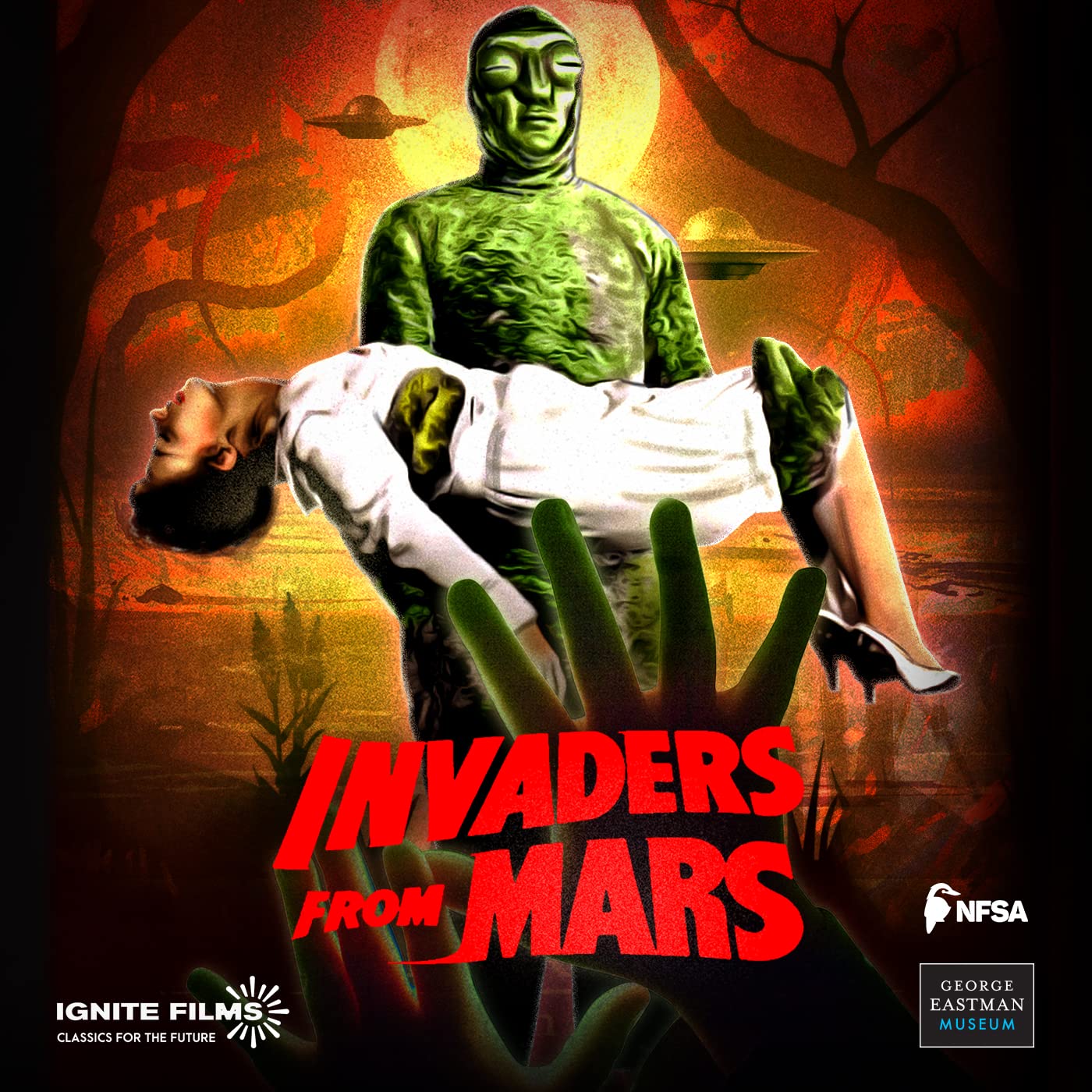 Invaders from Mars Blu-ray &ndash; Brand New Blu-ray HD Version &ndash; Sci-fi Original American Movie from 1953 &ndash; Great Gift Idea for Movie & Collectio (Blu-ray)