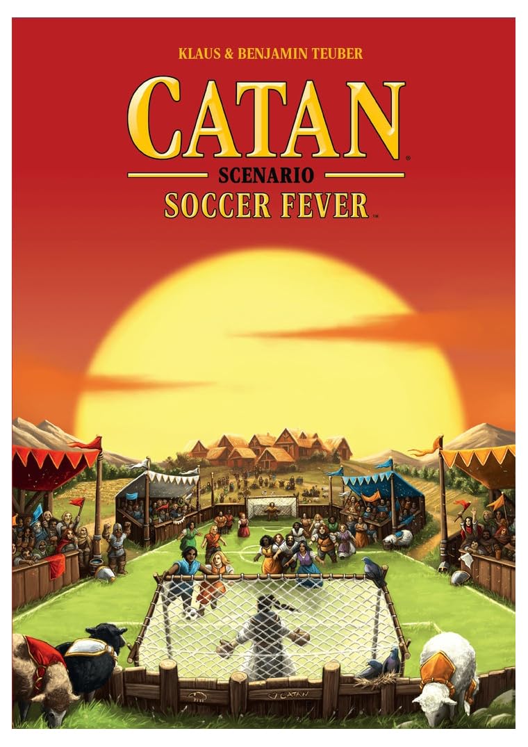 Настольная игра CATAN Studio Catan Soccer Fever Scenario для 10+ 3-4 игроков