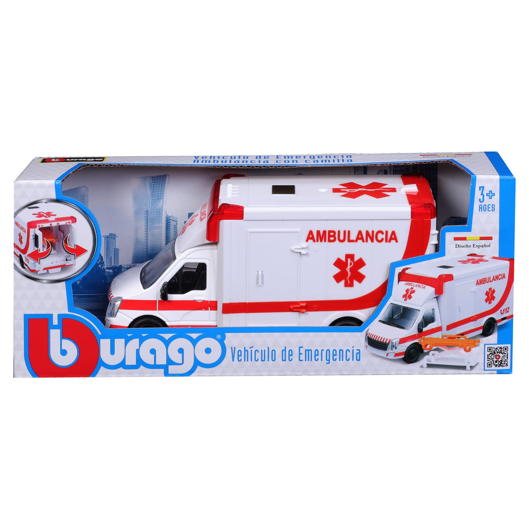 Bburago B18-32266 Car, Model, Sport, pre-Built, Assorted Colours ...