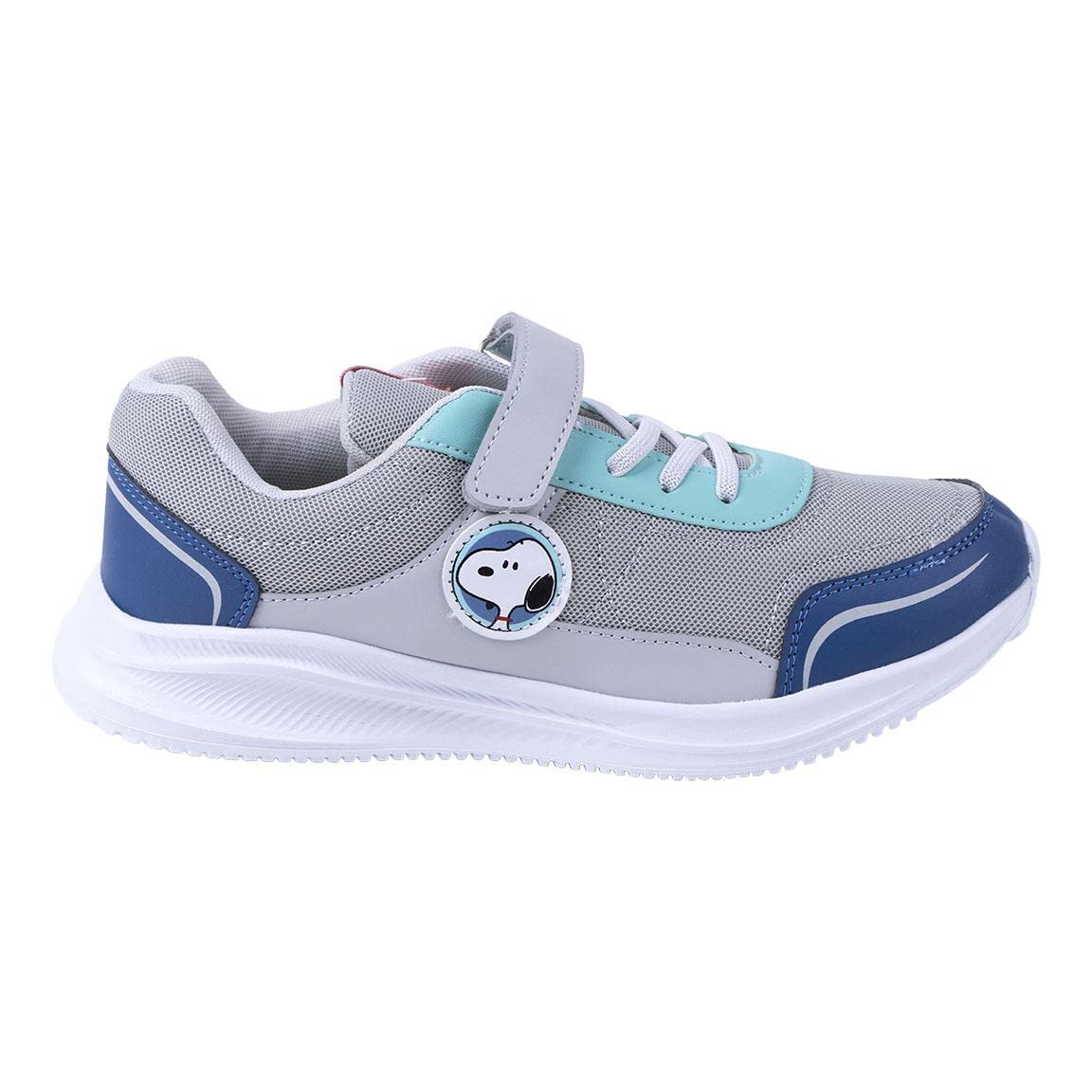 Sports Shoes For Kids Snoopy Grey (Size: 36) NUOVO