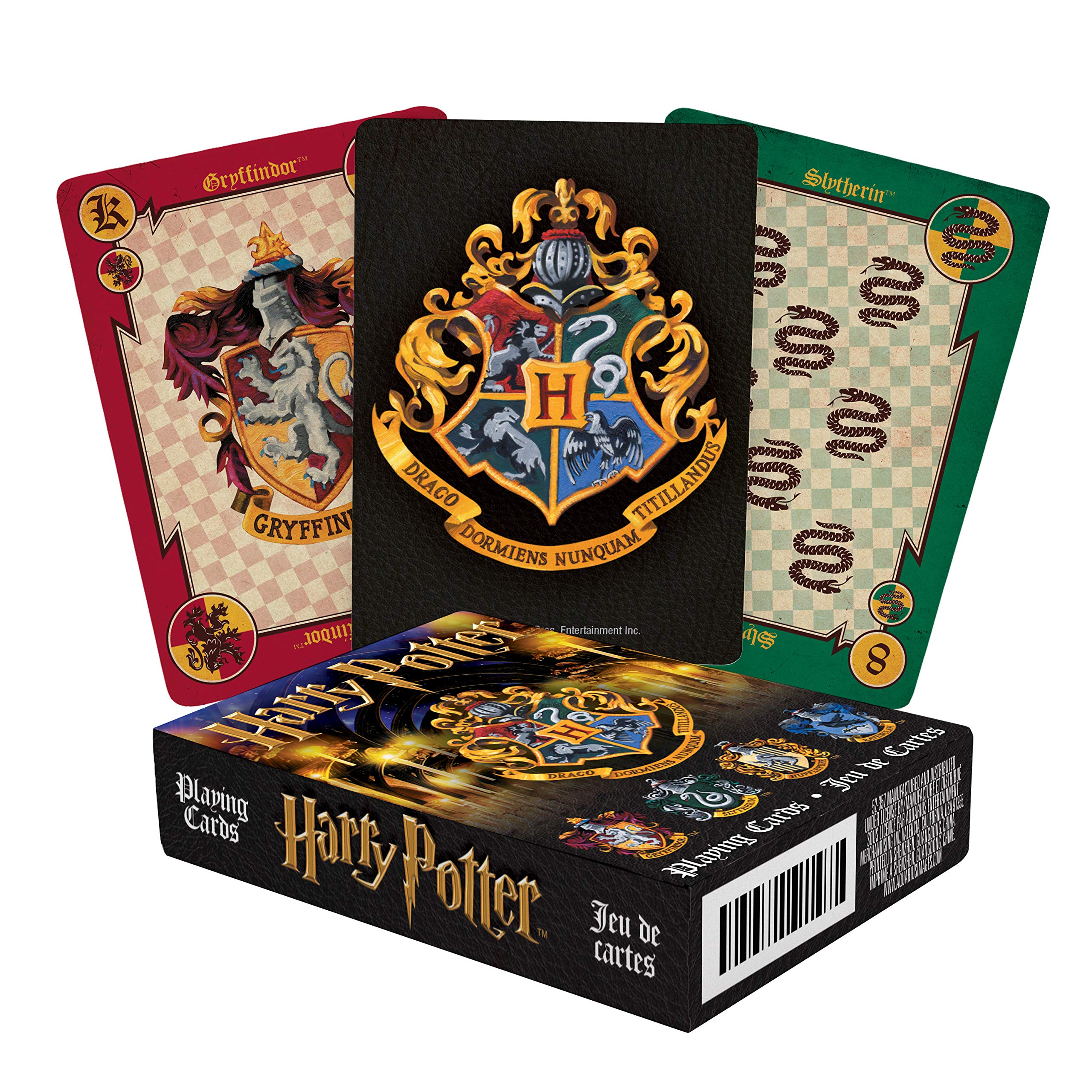 Photos - Jigsaw Puzzle / Mosaic Aquarius Harry Potter Playing Cards - House Crests Themed Deck of Cards for Your Favorite Card Games - Officially Licensed H