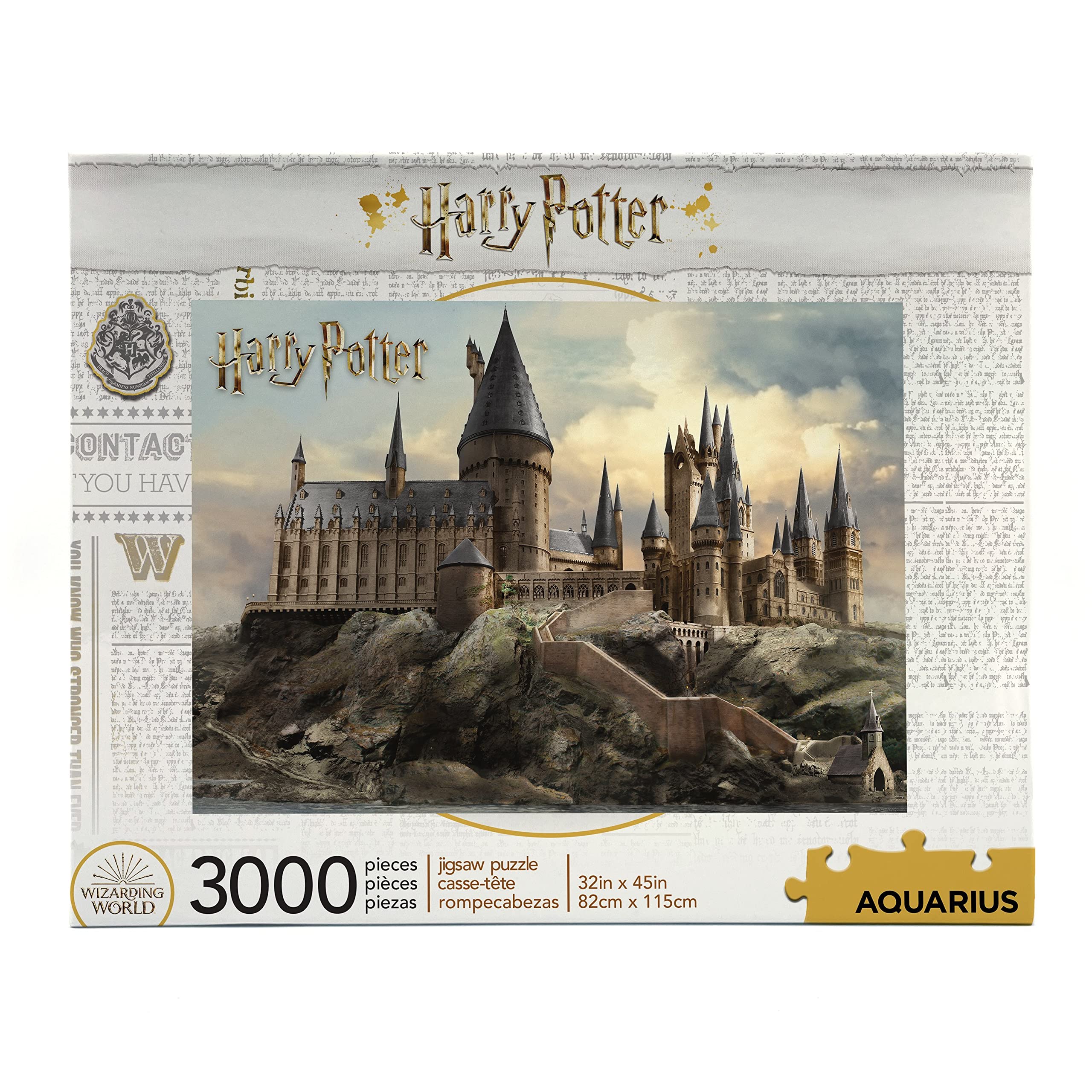 Photos - Jigsaw Puzzle / Mosaic Aquarius 68510 Harry Potter Hogwarts Giant 3000 Piece Jigsaw Puzzle 1150mm x 820mm Mixed 68510