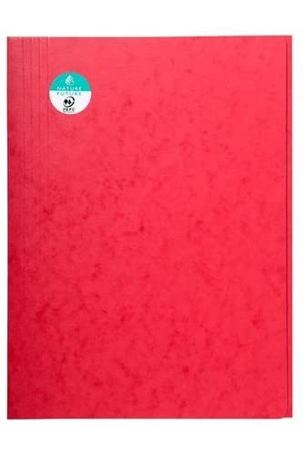 Exacompta – Ref 56403E_PAQ – Europa 3-Flap Folders – 240 x 320mm in Size, 400gsm