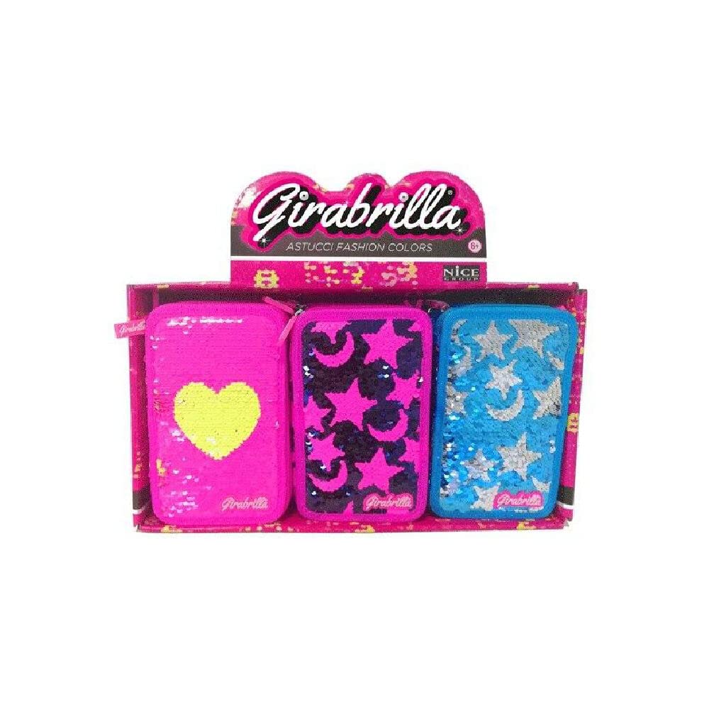Пенал GIRABRILLA, разные цвета