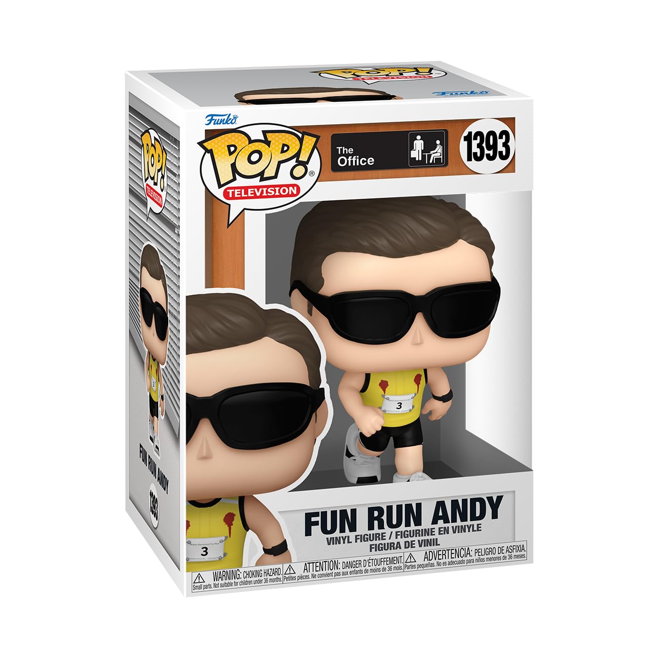 Photos - Action Figures / Transformers Funko POP! TV: the Office - Fun Run Andy Bernard - Collectable Vinyl Figure - Gift Idea - Official Merchandise - Toys for Ki