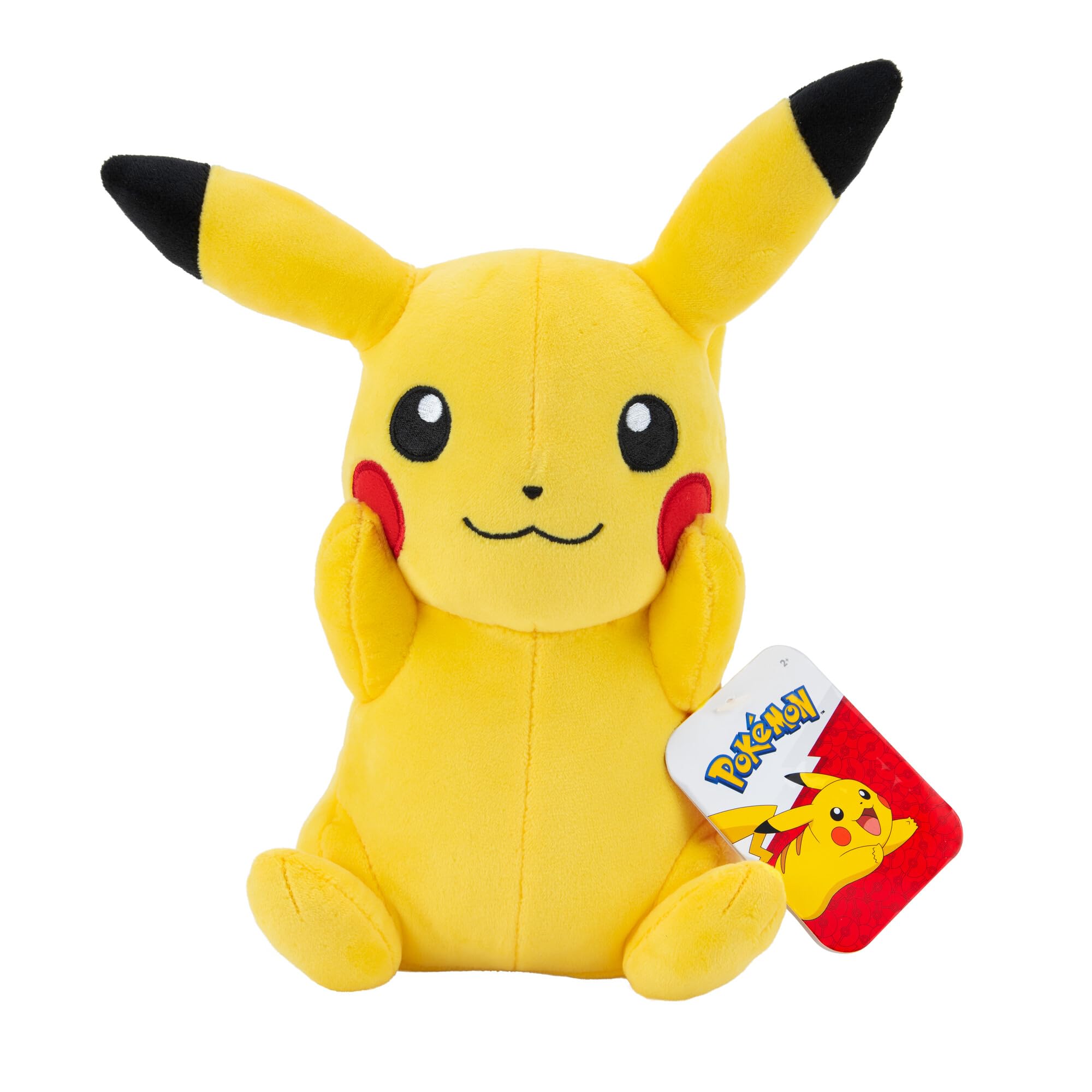 Photos - Soft Toy Jazwares Pokémon Official and Premium Quality 8-inch Pikachu Plush - Adorable Ultra 