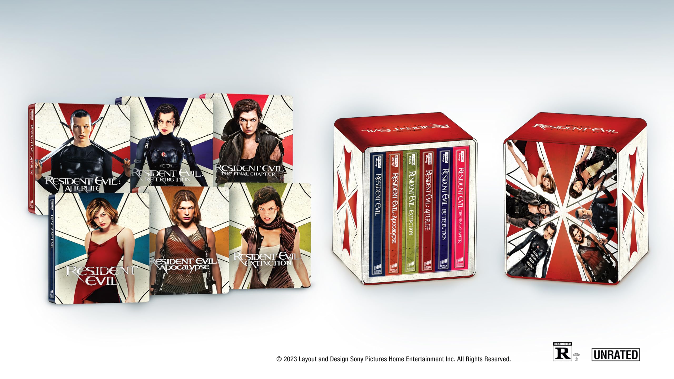 Resident Evil 4K Ultra HD Steelbook Collection (4K Ultra HD)