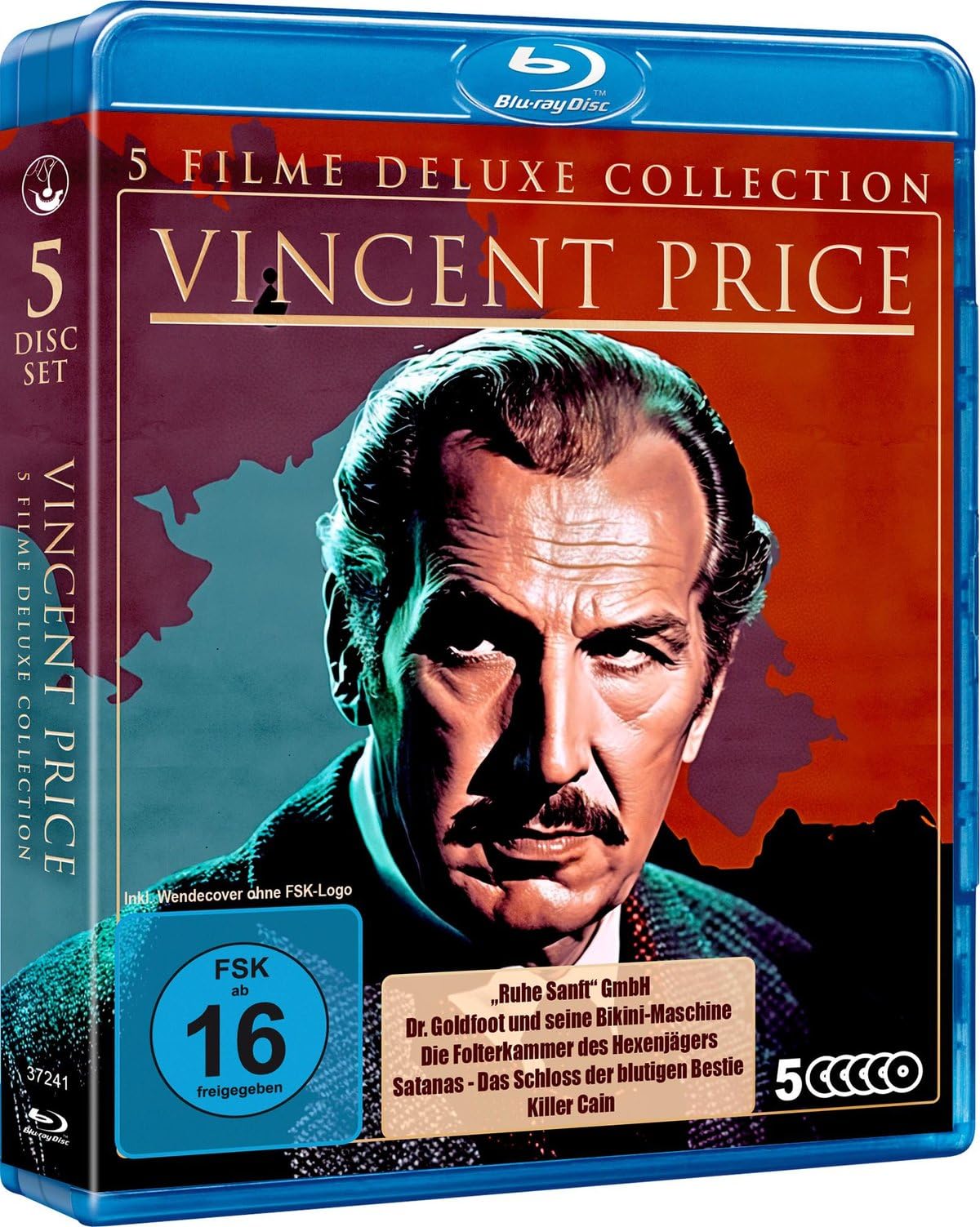Vincent Price - Deluxe Collection (5 Blu-Rays) (Blu-ray)
