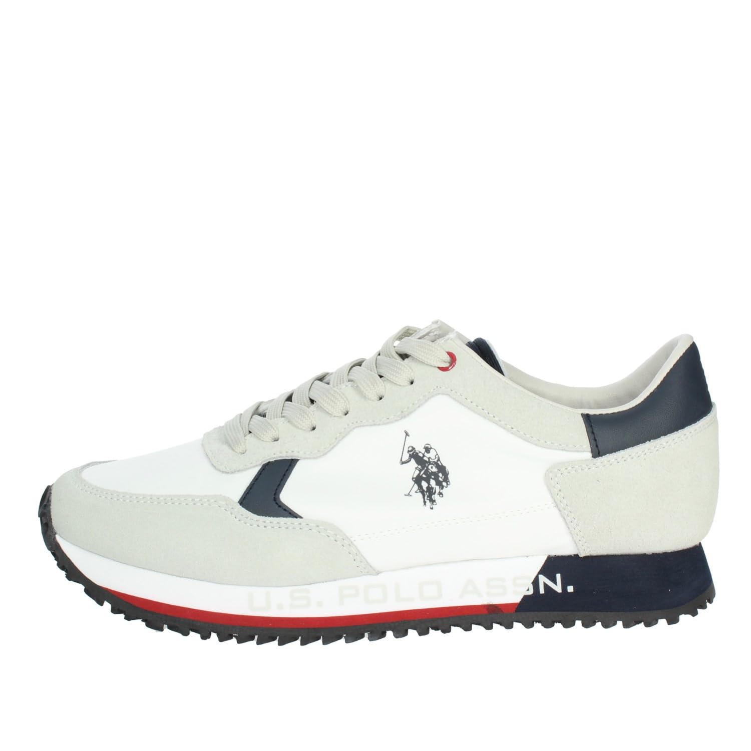 Американские кроссовки POLO ASSN - Кроссовки Polo White - Кожа 10 белого британского цвета 44390₽