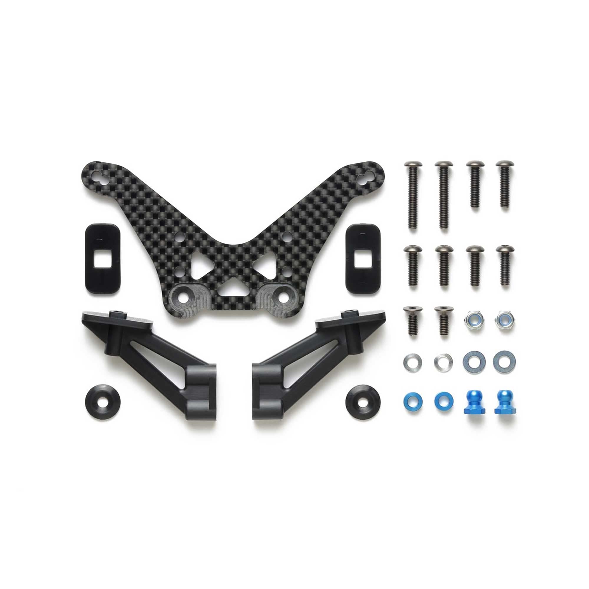 Photos - Model Building Kit TAMIYA TD4/TD2 Carbon Damper Stay Rear TAM22061 Electric Car/Truck Option Parts ‎22061 