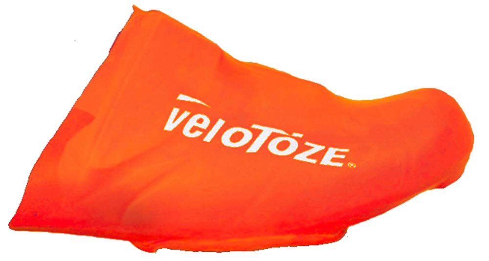 Чехол на носок veloToze для шоссейной велосипедной обуви One Size Viz Оранжевый