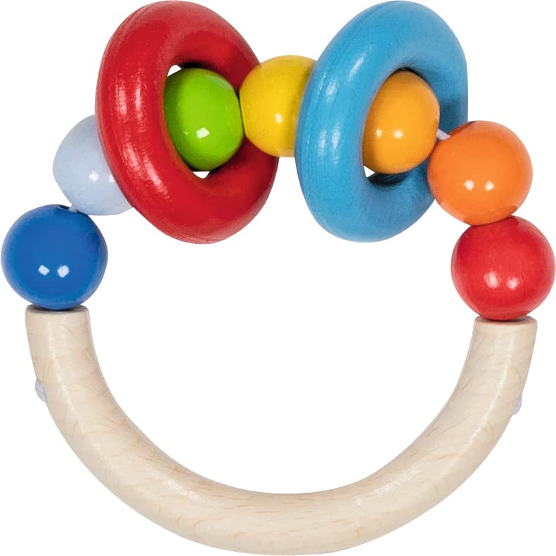Photos - Other Toys Goki 65283 Grasping Toy Semi-Circular with Balls and 2 Rings ‎65283 