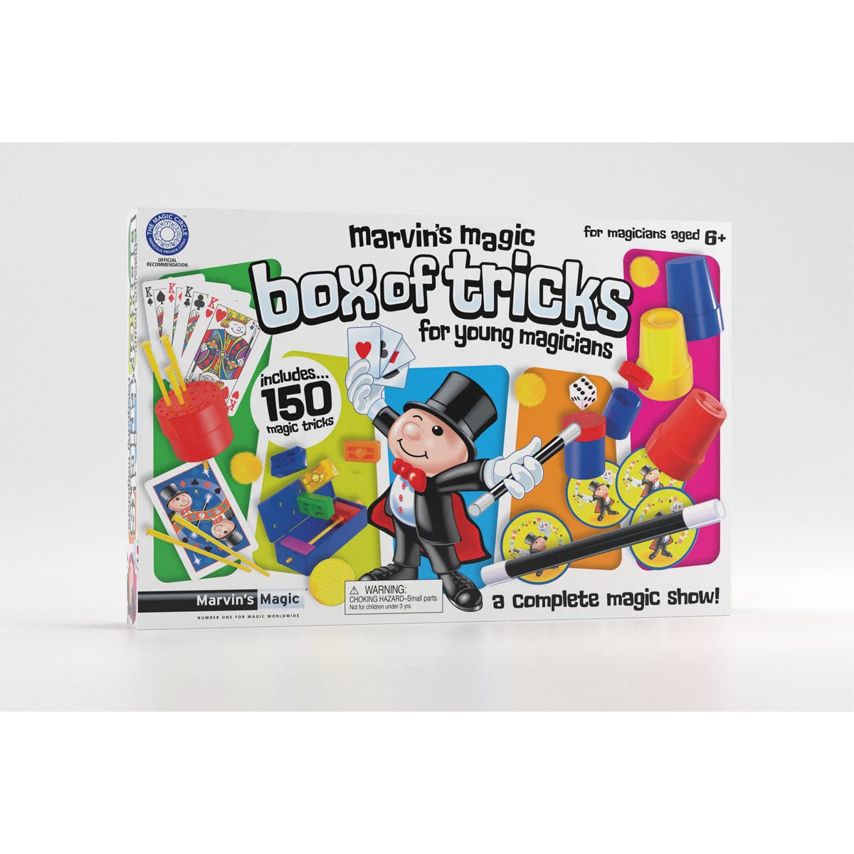 Photos - Jigsaw Puzzle / Mosaic SIMPLY Marvin's Magic Box Of 150 Magic Tricks 808446018340 