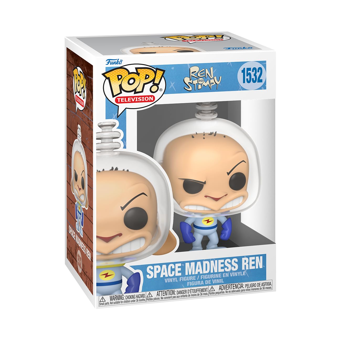 Photos - Action Figures / Transformers Funko POP! TV: Nick Rewind - Ren - - Nickelodeon Slime - Collectable Vinyl Figure - Gift Idea - Official Mercha (Space Suit)