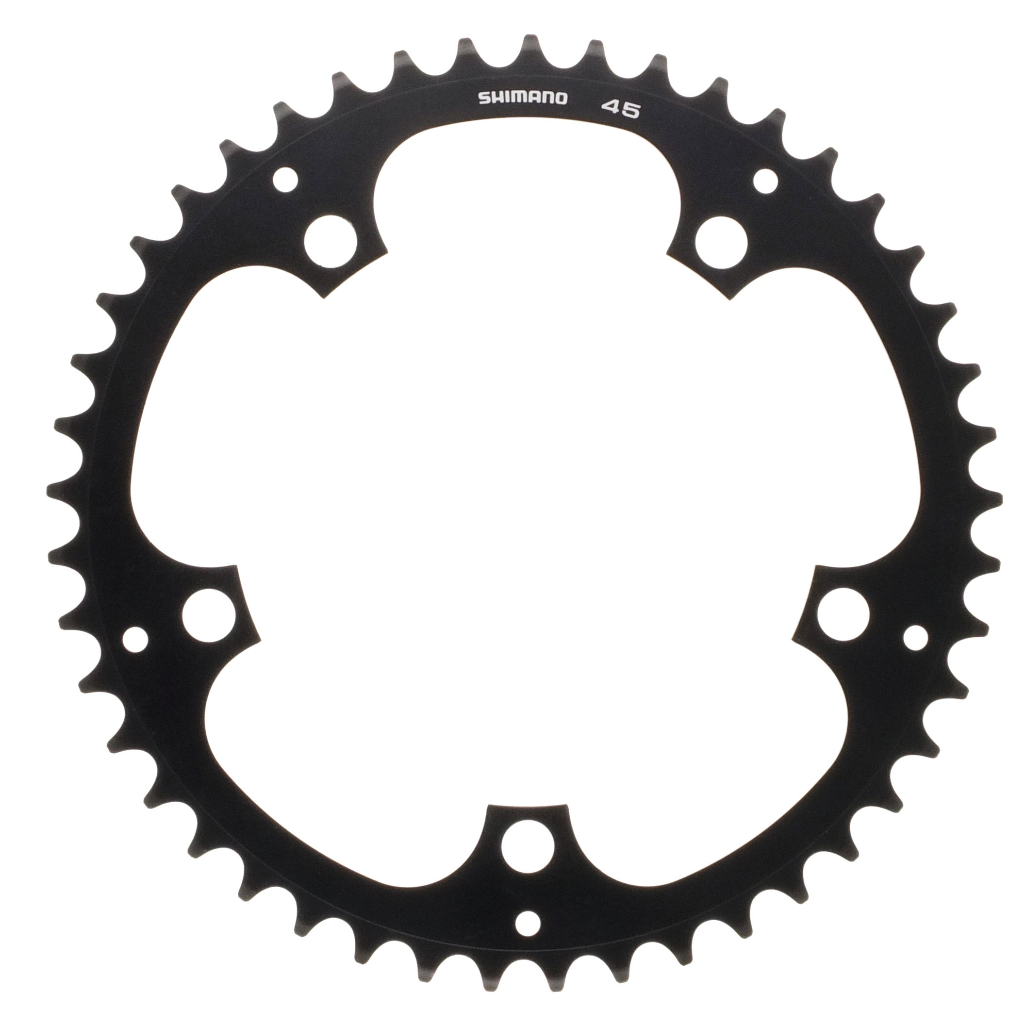 Photos - Chainring Shimano Alfine S501  5-arm 45T black Y1PB45010 