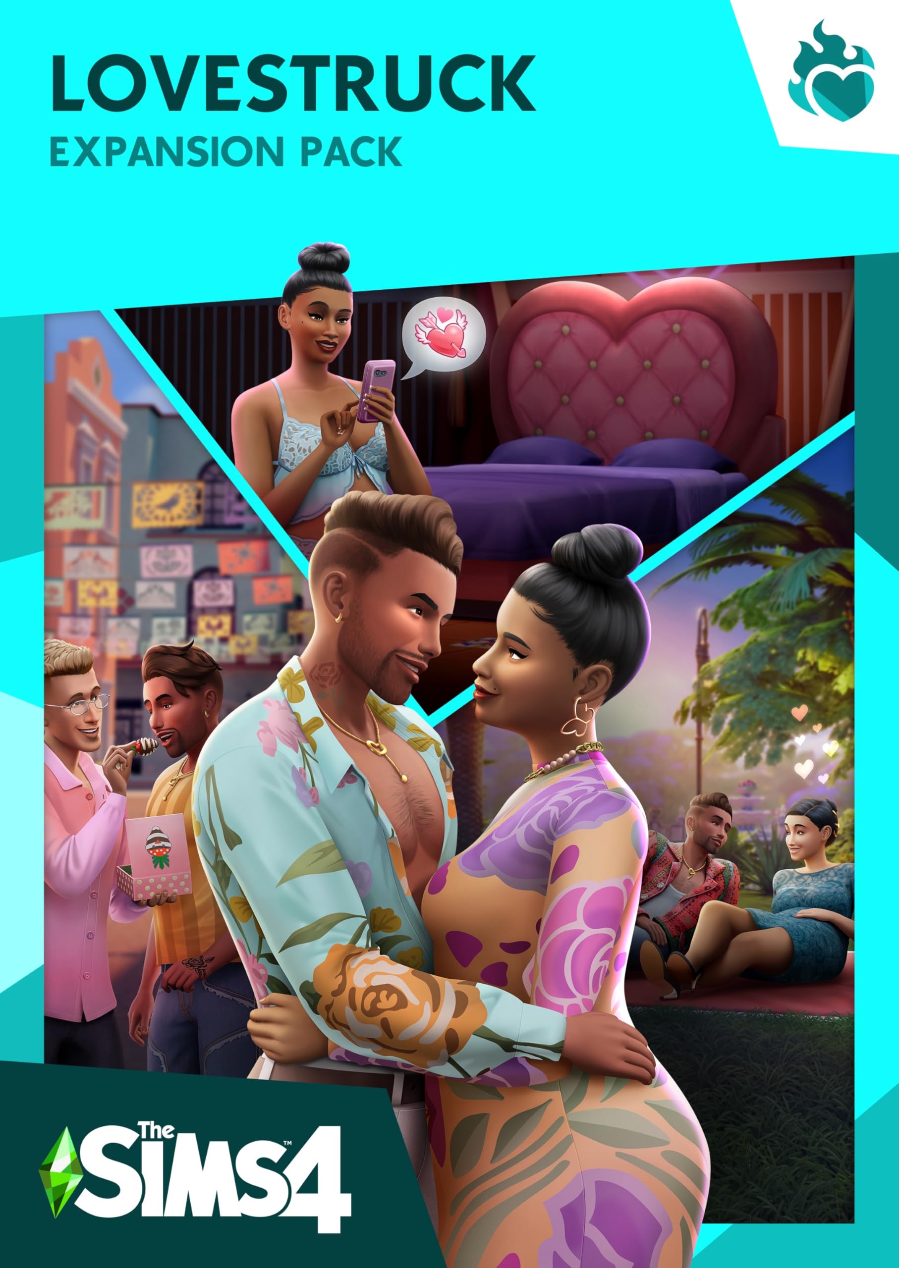 Photos - Game Electronic Arts The Sims 4 Lovestruck Expansion Pack  PCWin Code In A box VideoGame English 322927 (EP 16)