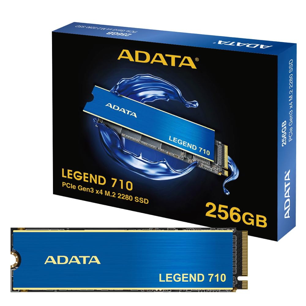 Adata Legend 710 (Aleg-710-512Gcs) твердотельный накопитель Nvme емкостью 512 Гб, интерфейс M.2, P... НОВЫЙ