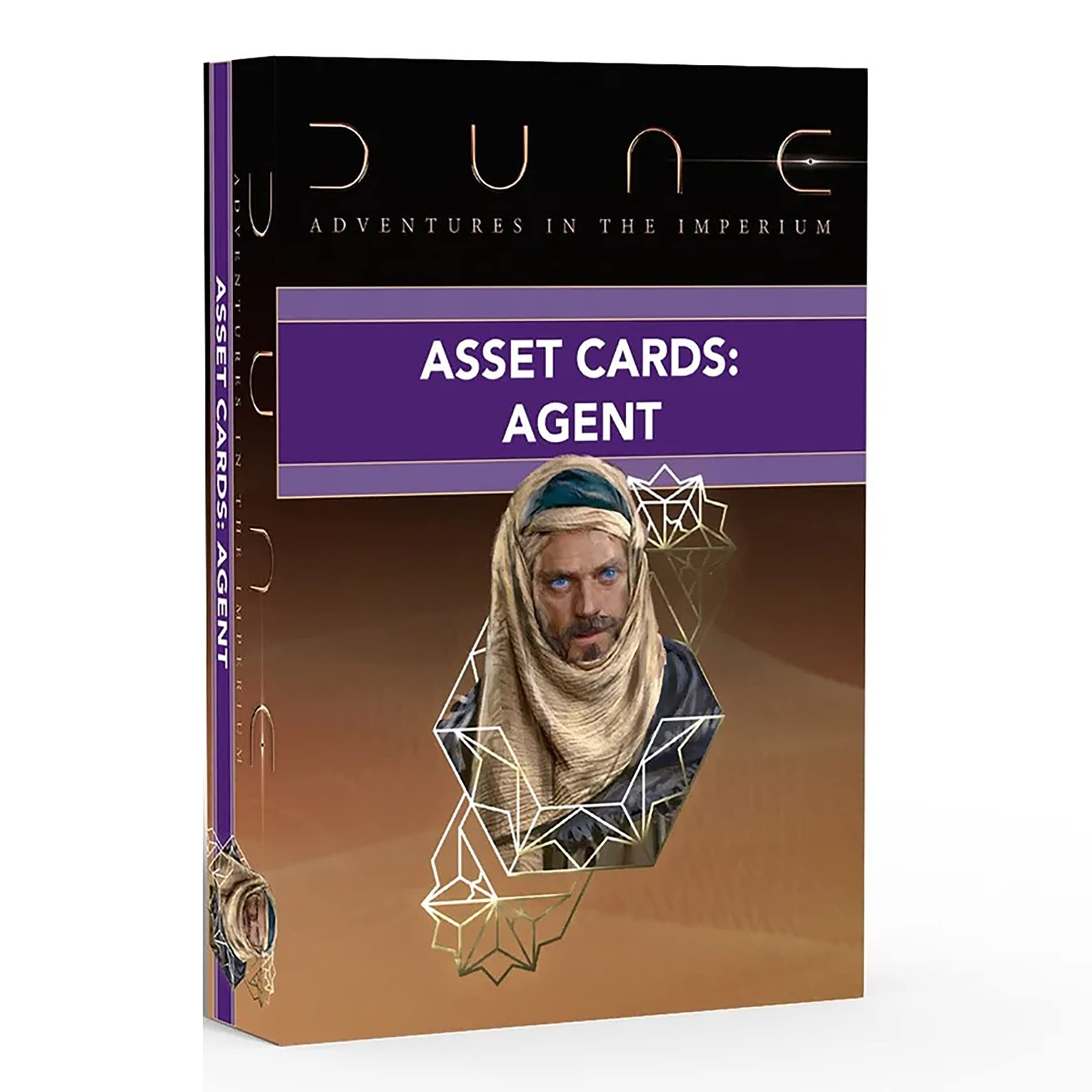 Photos - Jigsaw Puzzle / Mosaic Dune: Asset Cards - Agent Expansion Deck - Dune Adventures in The Imperium 56 Cards RPG Expansion Accessory Pack Each Card D