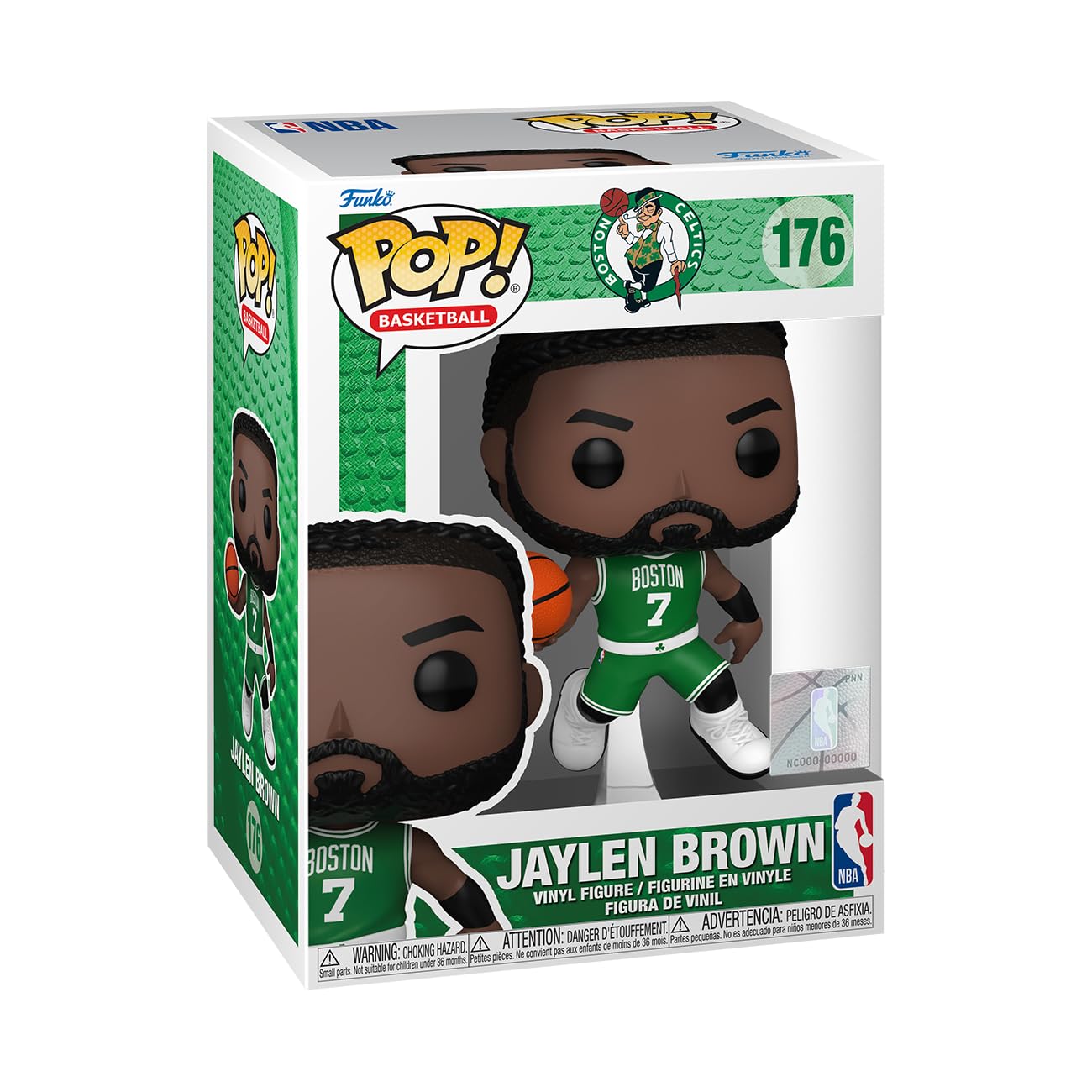 Photos - Action Figures / Transformers Funko POP! NBA: Celtics - Jaylen Brown - Collectable Vinyl Figure - Gift Idea - Official Merchandise - Toys for Kids & Adult 