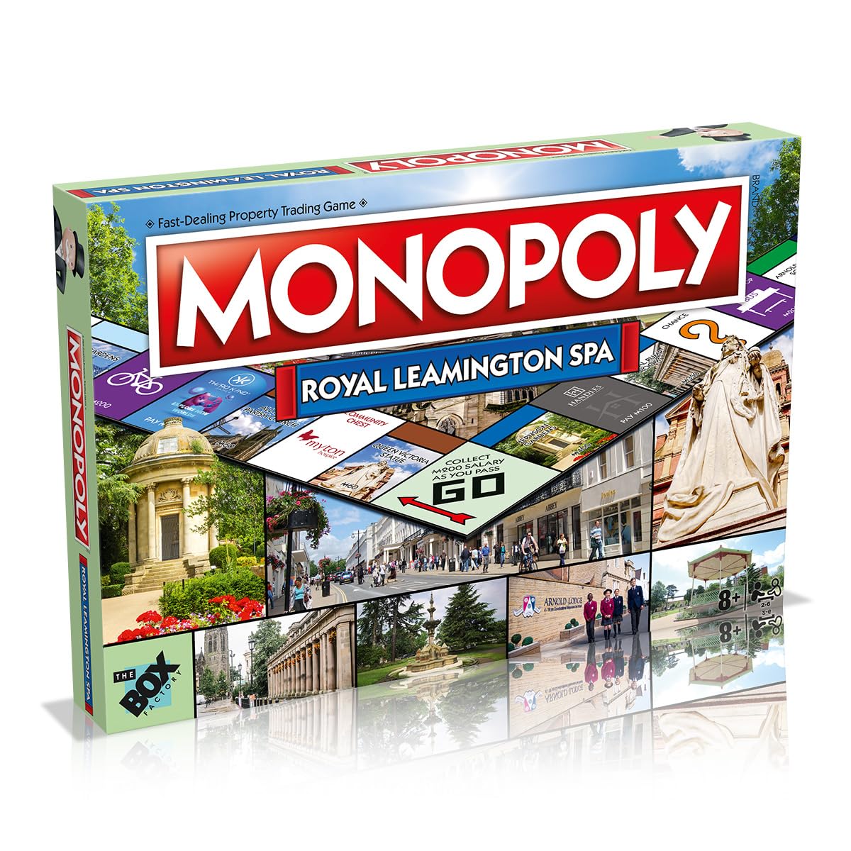 Photos - Jigsaw Puzzle / Mosaic Winning Moves Royal Leamington Spa Monopoly Board Game Tour around the board buy sell and trade your way to success makes a