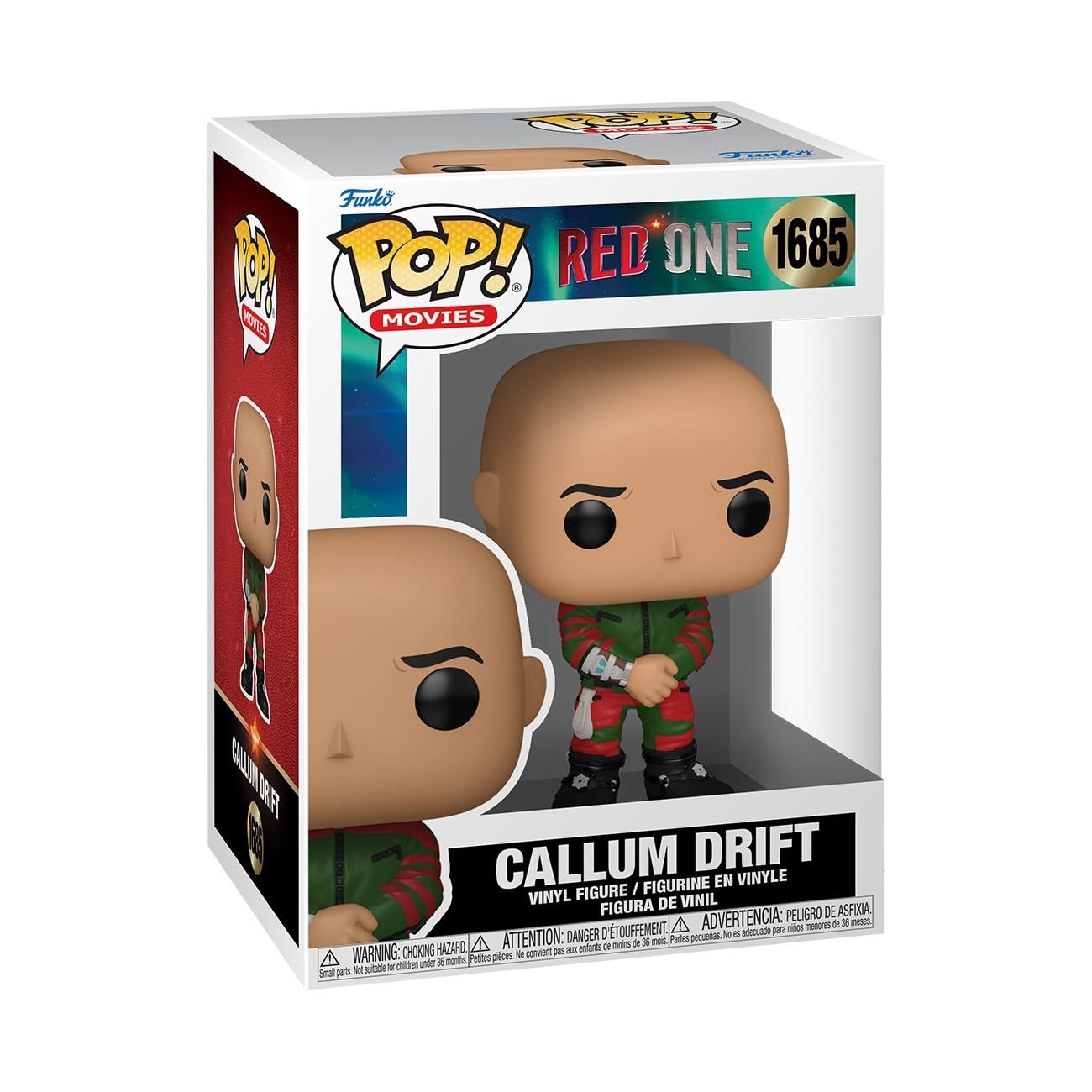 Photos - Action Figures / Transformers Funko Pop! Movies: Red One - Cal - Collectable Vinyl Figure - Gift Idea - Official Merchandise - Toys for Kids & Adults - Mo 