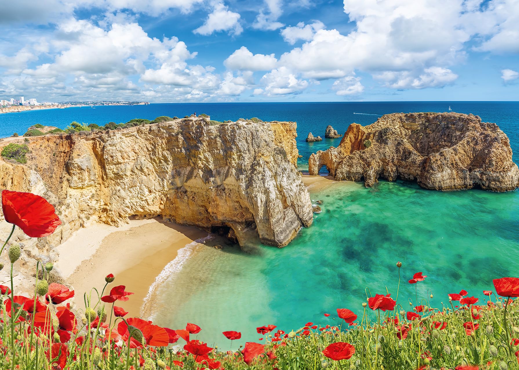 Photos - Jigsaw Puzzle / Mosaic Ravensburger Puzzle 2D 1000 elementów: AT Algarve Nowy design ‎12000599 