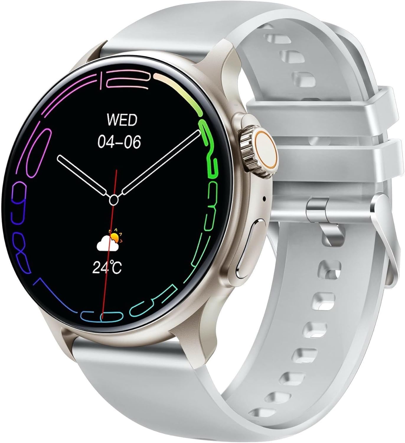 Photos - Wrist Watch Emporia Watch Joy Smart Watch for Men & Women Fitness Watch Sports Watch Seniors Health Watch Phone Function Bluetooth Alarm 