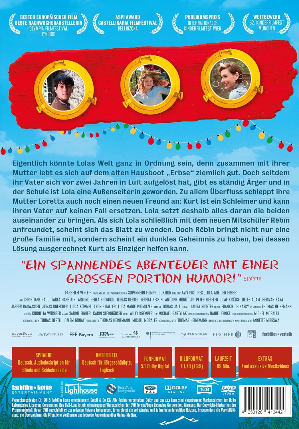 Lola auf der Erbse (DVD) Antoine Monot Jr. Christiane Paul Tobias Oertel - Imagen 3 de 8