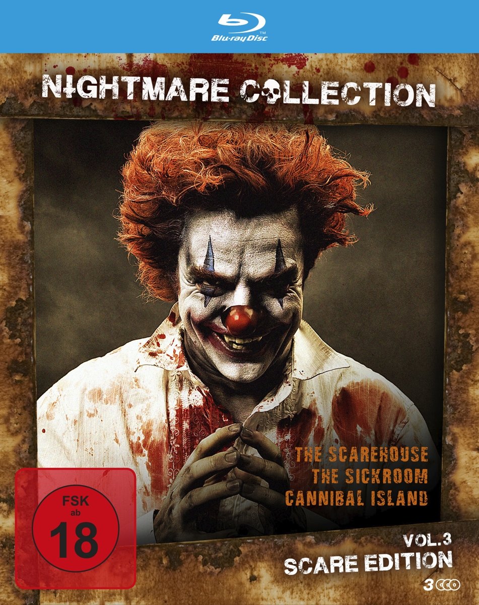 BOOTHSARAH/MURRAYKIMBERLY-SUE/BARRELKATHERINE - NIGHTMARE COLLECTION-VOL.3: SCARE EDITION (1 Blu-ray) (Blu-ray)