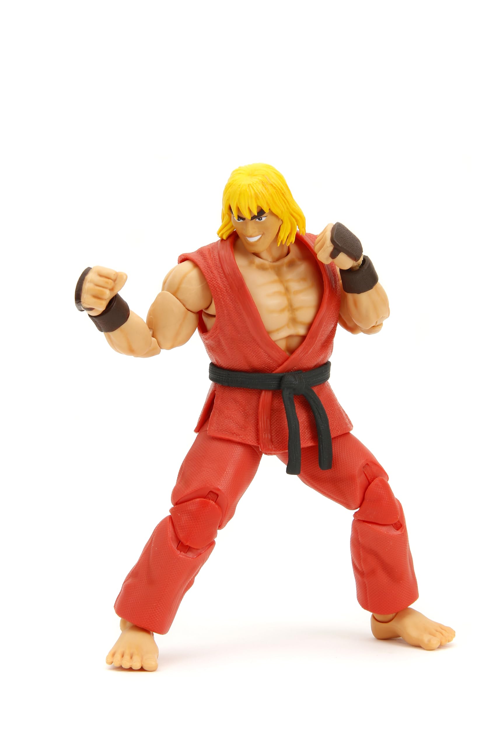 Photos - Action Figures / Transformers Jada Street Fighter II 6 Ken Figure Action Figure Toys for Kids and Adults 34218