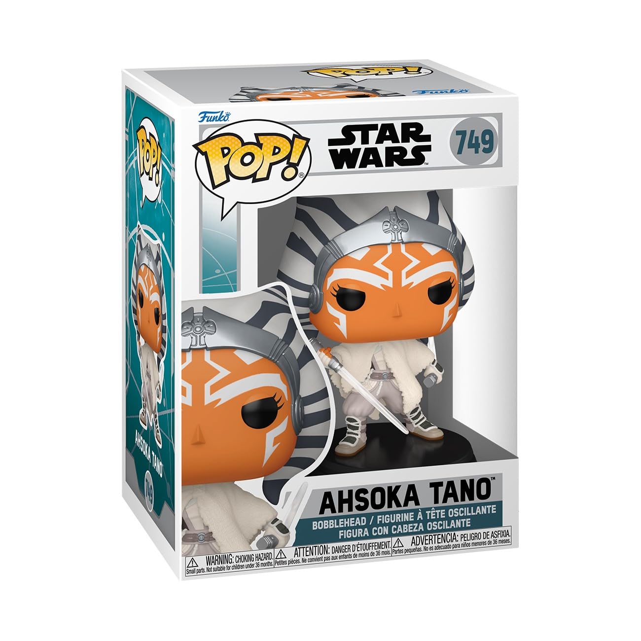 Photos - Action Figures / Transformers Funko Pop! Star Wars: Ahsoka - Ahsoka - Star Wars Ahsoka - Collectable Vinyl Figure - Gift Idea - Official Merchandise - Toy