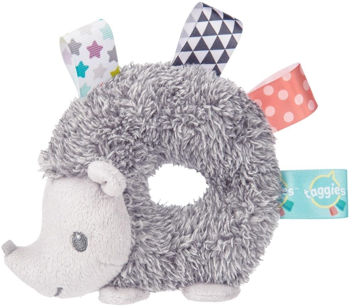 Photos - Soft Toy Meyer Optik Mary Meyer 40200 Taggies Heather Hedgehog Baby Rattle Multicolour 719771402004