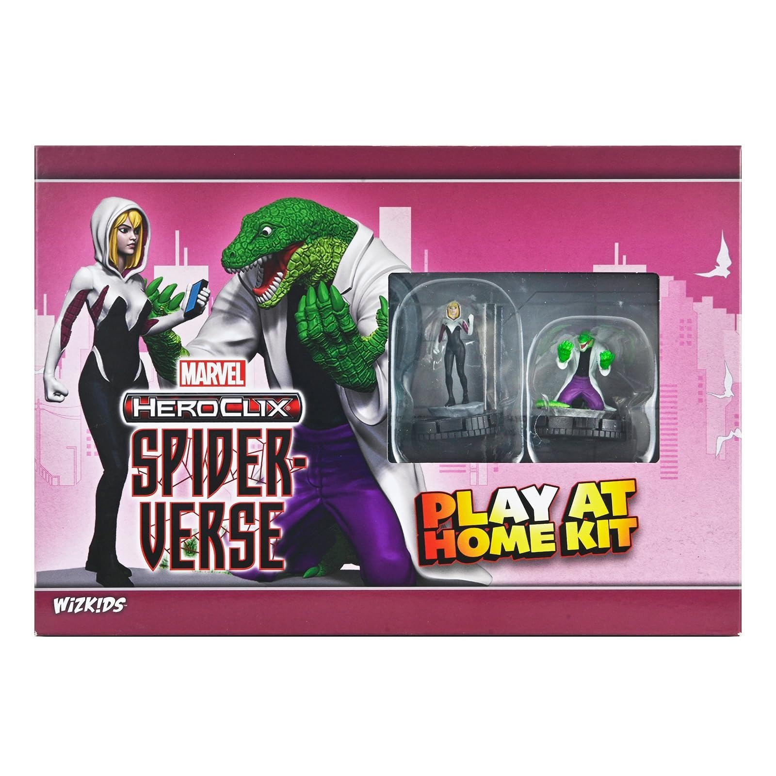 Photos - Action Figures / Transformers Asmodee WizKids Marvel HeroClix: Spider-Verse Play at Home Kit Plastic Spider-Verse Play at Home Kit ‎11dc6b27-8d2d-4da5-a22d-134e04 