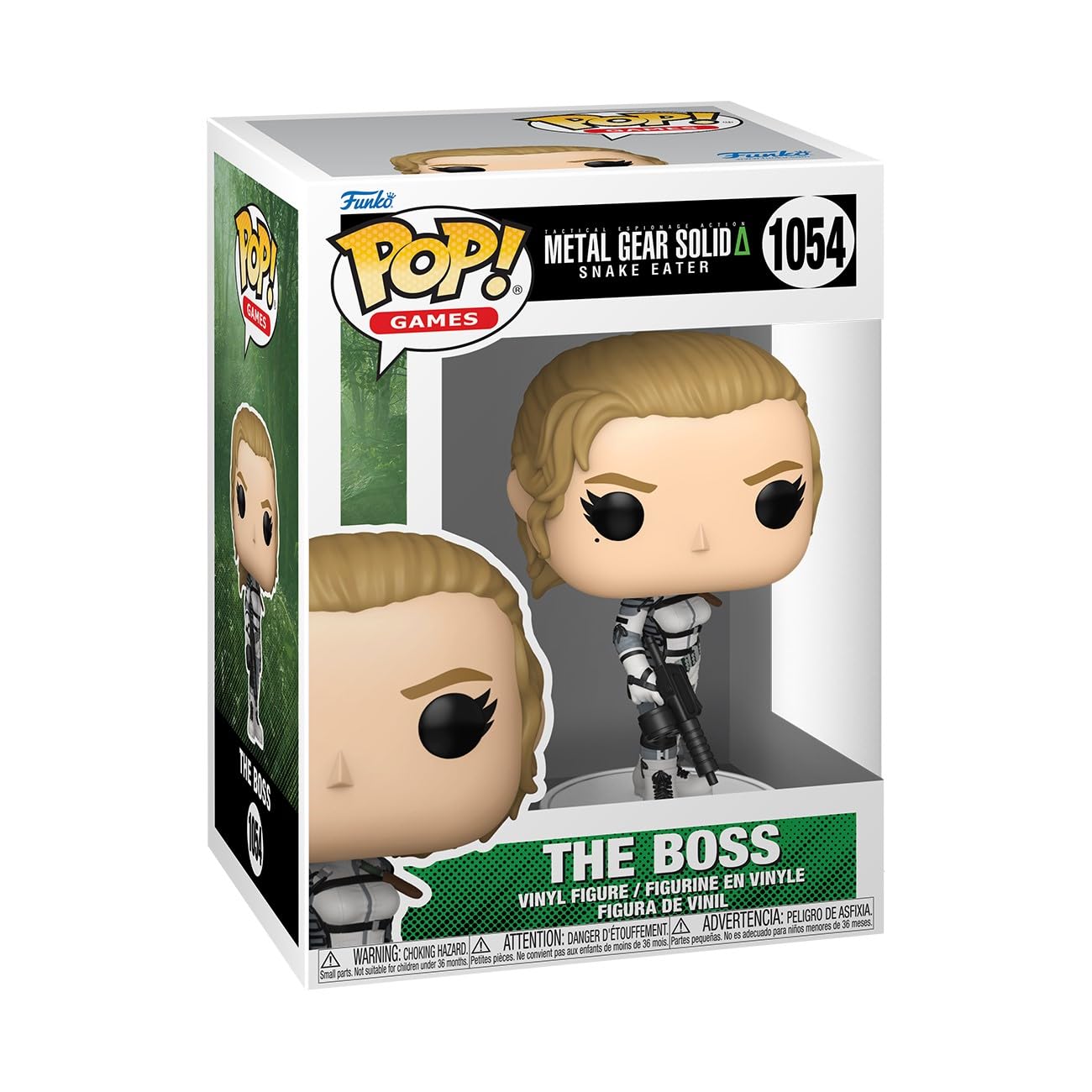 Photos - Action Figures / Transformers Funko POP! Games: Metal Gear - the Big Boss - Metal Gear Solid - Collectable Vinyl Figure - Gift Idea - Official Merchandise 